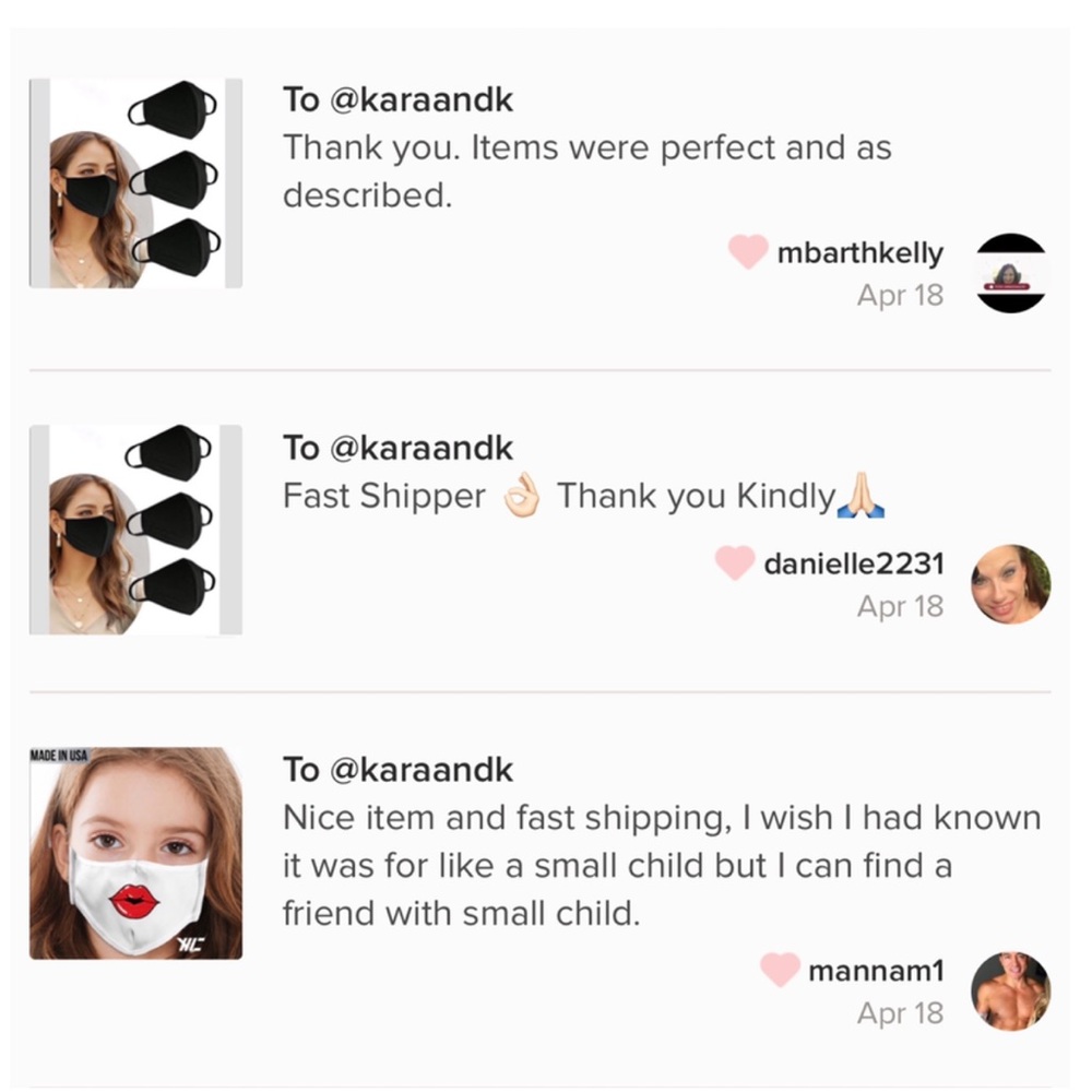 MADE IN USA, Leopard Print Face Mask - Picture 6 of 8